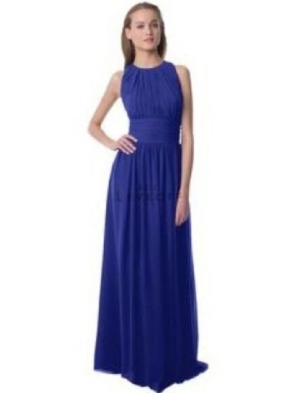 Bill Levkoff Bridesmaid Dress Style 974 Horizon Blue Size 0 New Nwot